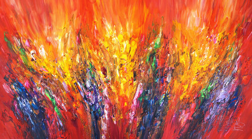 Red Energy L 4 par Peter Nottrott, Peinture en vente sur Singulart