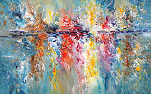 Seaside Rendezvous XL 10 par Peter Nottrott, Peinture en vente sur Singulart