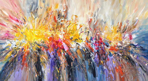 Celebrate Every Day L 1 par Peter Nottrott, Peinture en vente sur Singulart