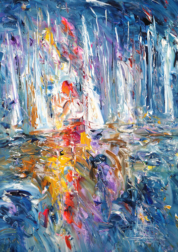 Sail Boat Marina M 3 par Peter Nottrott, Peinture en vente sur Singulart