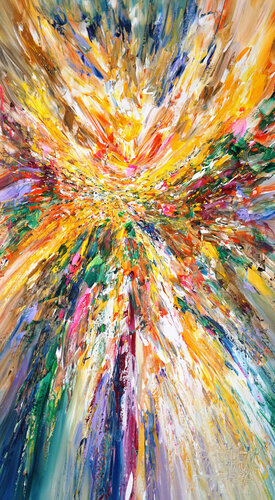 Pleasure Garden L 7 by Peter Nottrott, Painting for Sale on Singulart