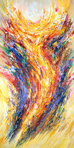 Desire Of Freedom XXL 3 by Peter Nottrott, Painting for Sale on Singulart