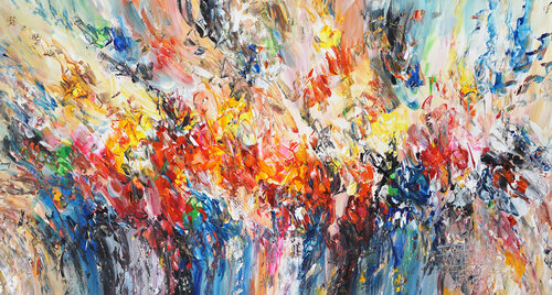 Summer Daydream L 1 par Peter Nottrott, Peinture en vente sur Singulart