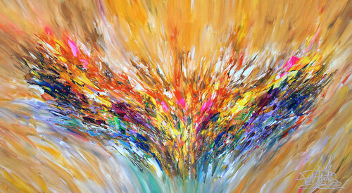 Dream Away L 2 van Peter Nottrott, Schilderij te koop op Singulart