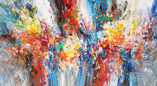 Summer Adventure L 2 par Peter Nottrott, Peinture en vente sur Singulart