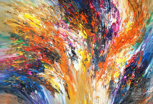 Celebrate Every Day XL 2 van Peter Nottrott, Schilderij te koop op Singulart