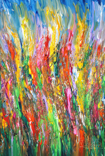 Sunny Summer Day XL 15 van Peter Nottrott, Schilderij te koop op Singulart