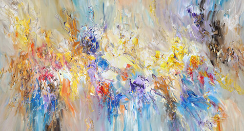 Soft Summer Adventure L 1 by Peter Nottrott, Painting for Sale on Singulart
