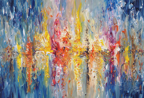 Seaside Rendezvous XL 11 van Peter Nottrott, Schilderij te koop op Singulart