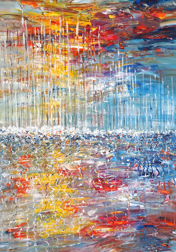 Sail Boat Marina S 4 van Peter Nottrott, Schilderij te koop op Singulart