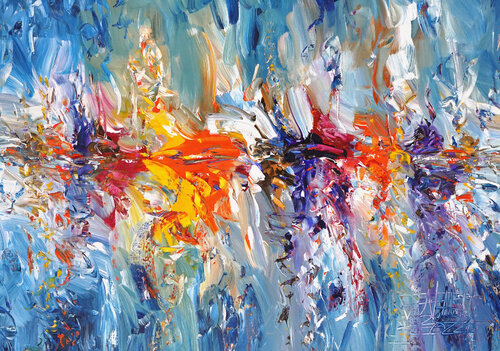 Seaside Rendezvous S 1 van Peter Nottrott, Schilderij te koop op Singulart