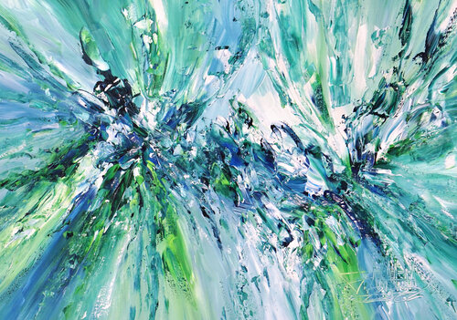 Underwater Daylight S 3 van Peter Nottrott, Schilderij te koop op Singulart