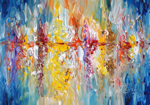 Seaside Rendezvous S 2 van Peter Nottrott, Schilderij te koop op Singulart