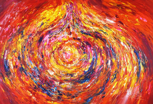Entrance To Paradise XL 2 by Peter Nottrott, Painting for Sale on Singulart