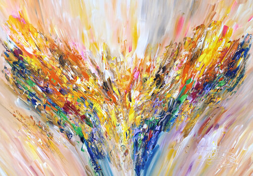 Positive Energy M 5 van Peter Nottrott, Schilderij te koop op Singulart