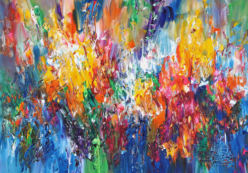 Perfect Summer Feelings S 1 van Peter Nottrott, Schilderij te koop op Singulart