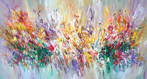 Hot Summer Impressions L 4 van Peter Nottrott, Schilderij te koop op Singulart