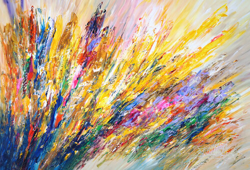 Into The Light XL 11 van Peter Nottrott, Schilderij te koop op Singulart