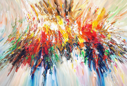 Sweet Summer Symphony XL 1 von Peter Nottrott, Malerei kaufen auf Singulart