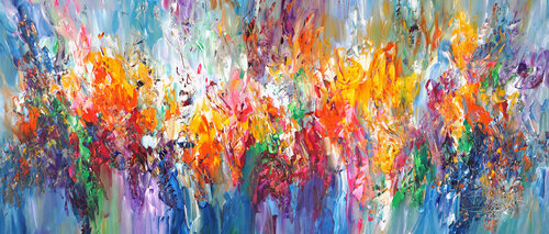 Stick: Perfect Summer Feelings 1 van Peter Nottrott, Schilderij te koop op Singulart