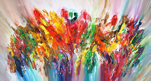 Rhapsody L 1 van Peter Nottrott, Schilderij te koop op Singulart