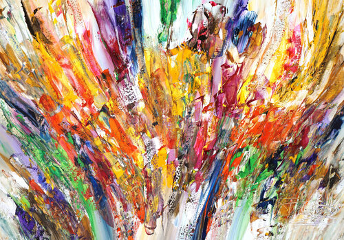 Festival Of Colors S 2 van Peter Nottrott, Schilderij te koop op Singulart