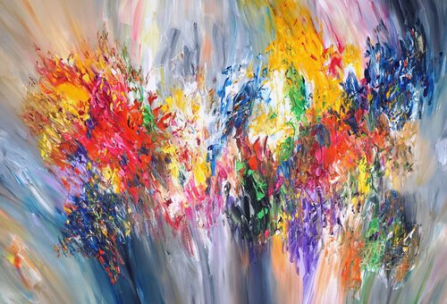 Summer Rhapsody XL 1 di Peter Nottrott, Pittura in vendita su Singulart