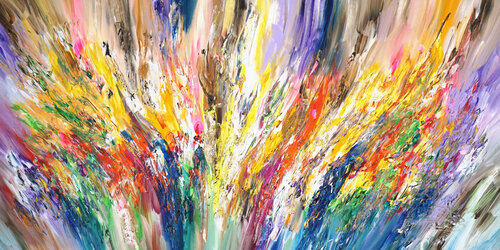 Summer Symphony XXL 2 van Peter Nottrott, Schilderij te koop op Singulart
