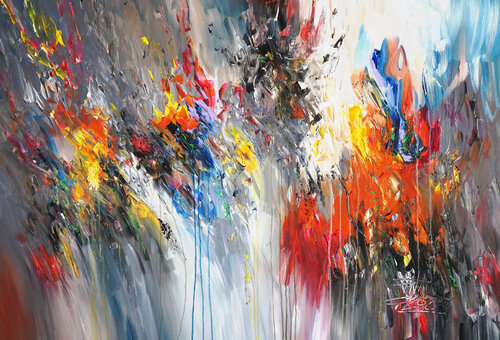 Magnificent Day XL 1 van Peter Nottrott, Schilderij te koop op Singulart