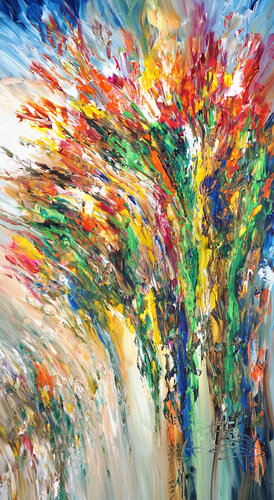 Flowery Energy L 3 di Peter Nottrott, Pittura in vendita su Singulart