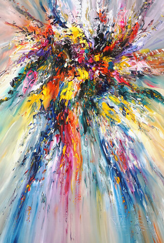 Big Surprise XL 1 van Peter Nottrott, Schilderij te koop op Singulart