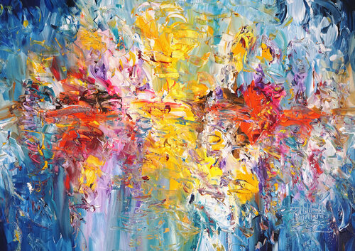 Seaside Rendezvous M 4 van Peter Nottrott, Schilderij te koop op Singulart