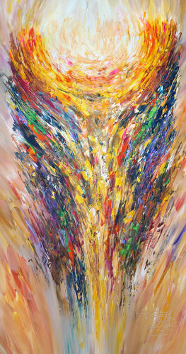 Desire Of Freedom XXL 4 van Peter Nottrott, Schilderij te koop op Singulart