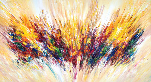 Positive Energy L 1 / Oil by Peter Nottrott, Painting for Sale on Singulart