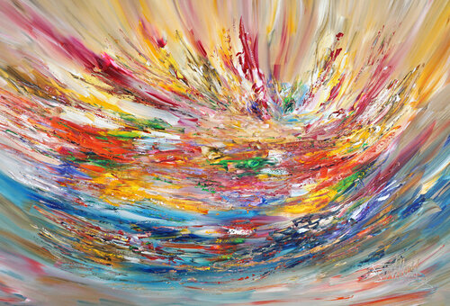 Hot Summer Breeze XL 1 van Peter Nottrott, Schilderij te koop op Singulart