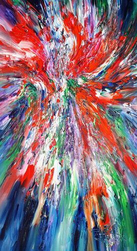 Life Energy L 1 van Peter Nottrott, Schilderij te koop op Singulart