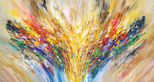 Positive Energy L 1 van Peter Nottrott, Schilderij te koop op Singulart