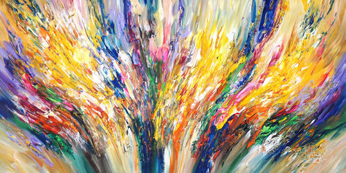 Summer Symphony XXL 3 van Peter Nottrott, Schilderij te koop op Singulart