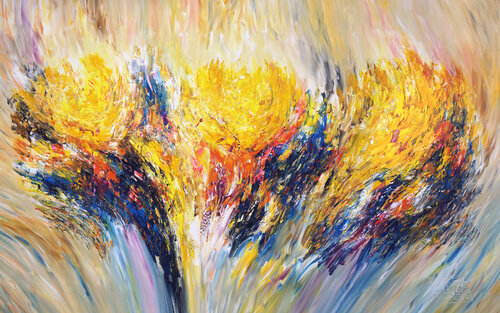 Sunny Nature XXXL 2 van Peter Nottrott, Schilderij te koop op Singulart