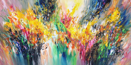 One Summer Day XXL 2 van Peter Nottrott, Schilderij te koop op Singulart