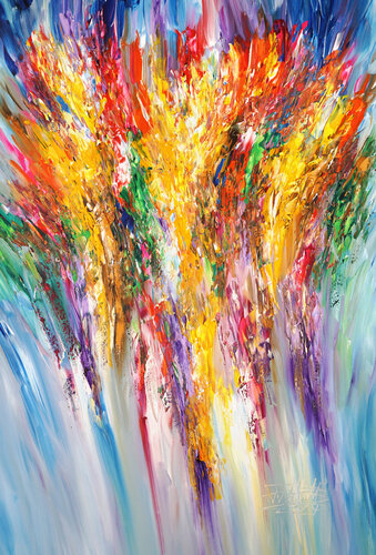 Sunny Summer Day XL 17 van Peter Nottrott, Schilderij te koop op Singulart