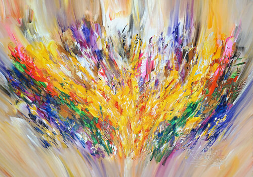 Positive Energy S 6 van Peter Nottrott, Schilderij te koop op Singulart