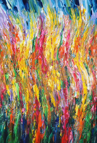 Sunny Summer Day XL 18 van Peter Nottrott, Schilderij te koop op Singulart