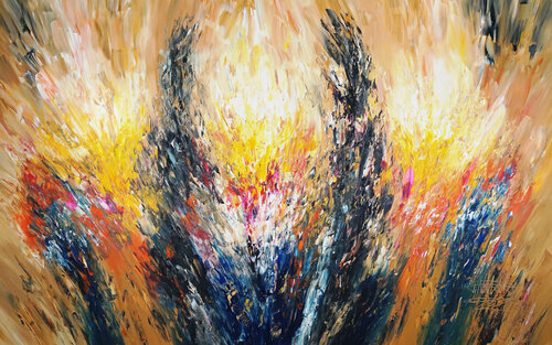 Sunny Nature XXXL 3 van Peter Nottrott, Schilderij te koop op Singulart