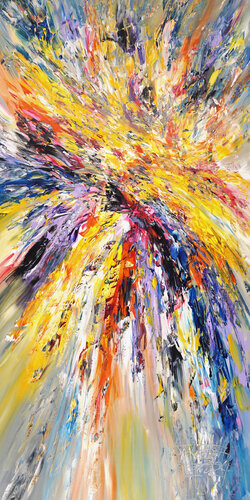 Thunder And Lightning XXL 3 von Peter Nottrott, Malerei kaufen auf Singulart
