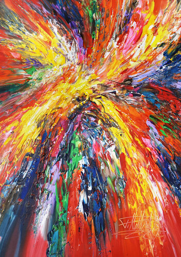 Red Energy S 3 van Peter Nottrott, Schilderij te koop op Singulart