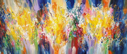 Stick: Summer Feelings 2 van Peter Nottrott, Schilderij te koop op Singulart