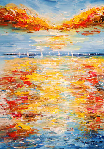 Sailing Impressions S 1 von Peter Nottrott, Malerei kaufen auf Singulart