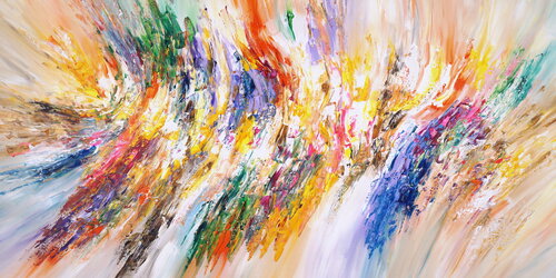 Joyful Symphony XXL 1 van Peter Nottrott, Schilderij te koop op Singulart