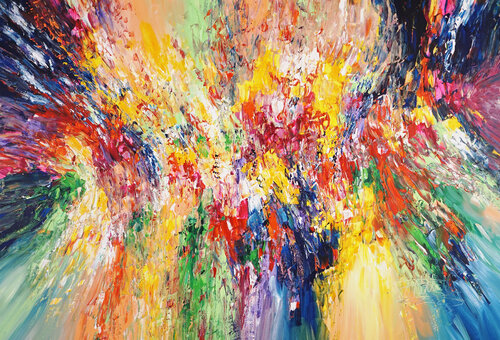 Symphony Of Spring XL 2 van Peter Nottrott, Schilderij te koop op Singulart